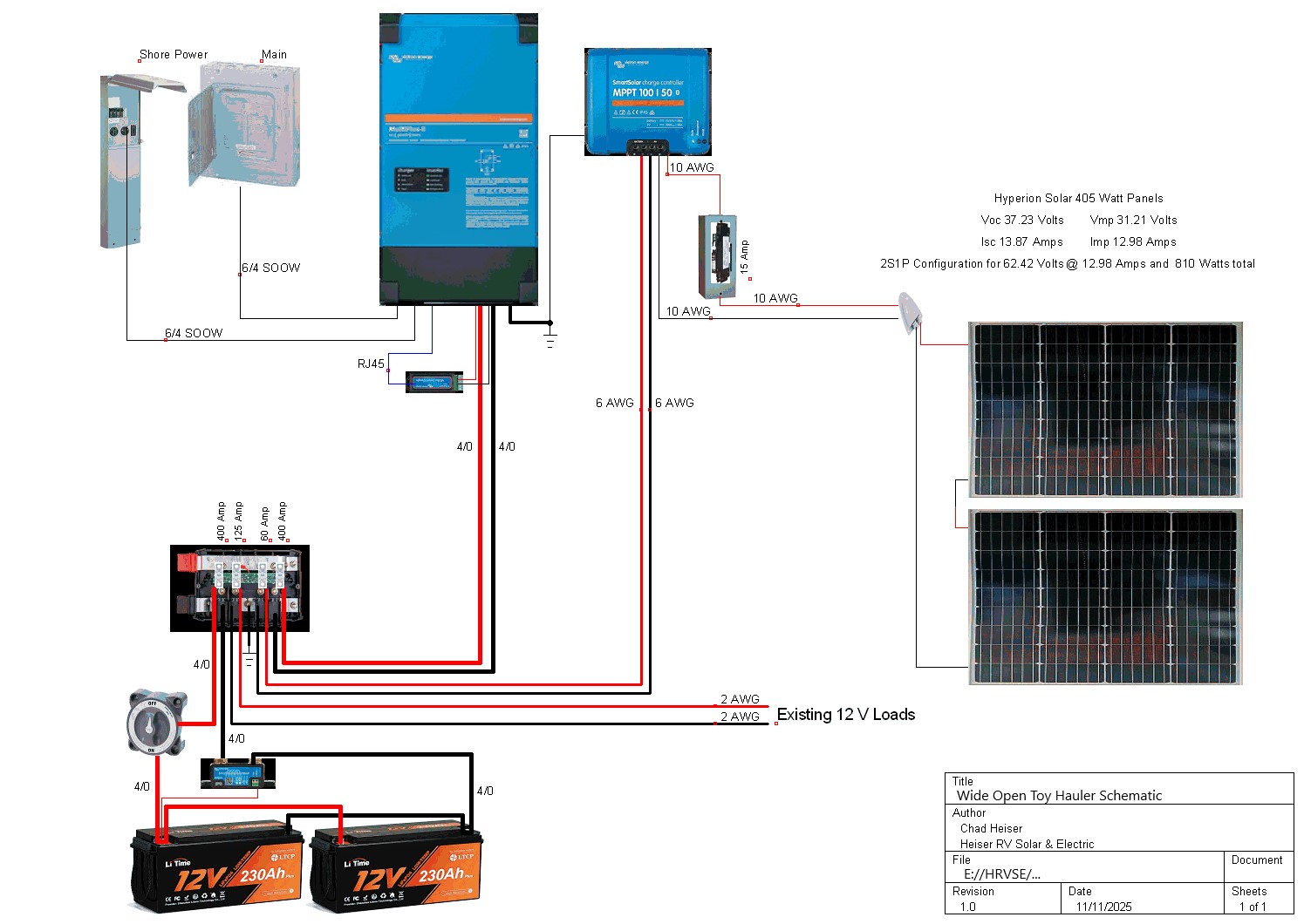 HRVSE Wide Open Endura Max - Heiser RV Solar & Electric